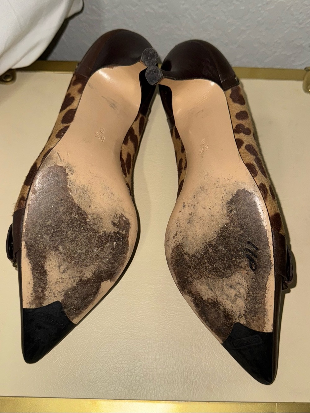 Vintage Coach Tierney Kitten Heels - Picture 9 of 12